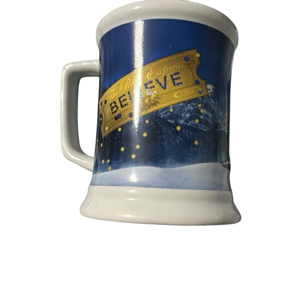 Polar Express large coffee cup